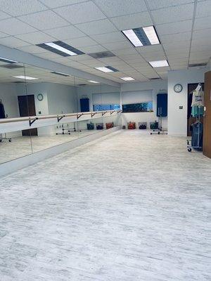 The studio was really nice