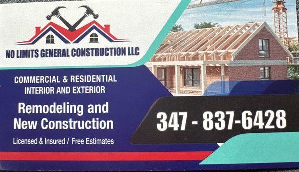 No limits General Construction