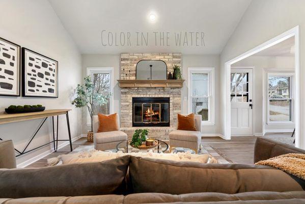 Color In The Water