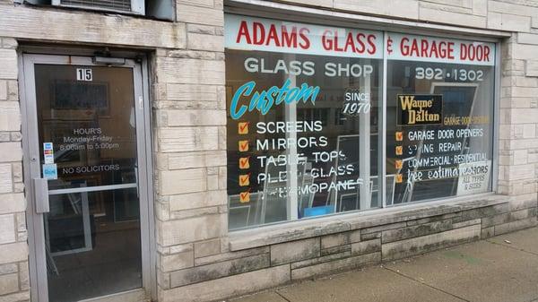 Adams Glass & Garage Doors