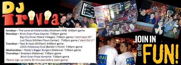 DJ Trivia Oahu