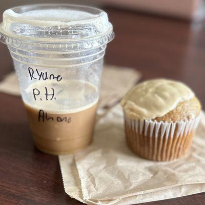 Purple Haze and a Vegan Chai Muffin