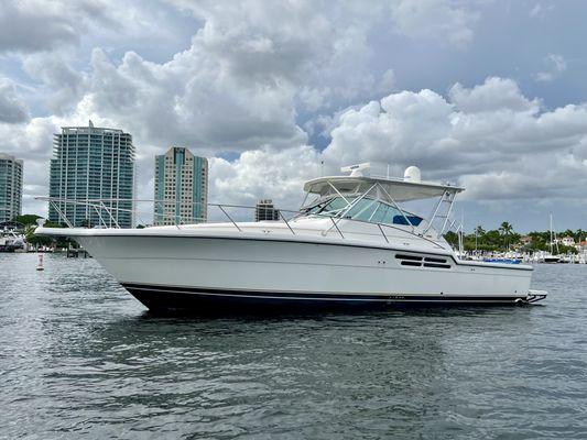 1997 Tiara 41 Open for sale $179,000. Located at Coral Reef Yacht Club.