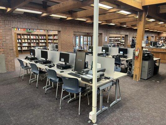 Computer lab space.