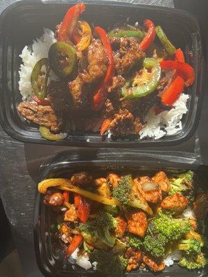 Come Pick & Choose Any 2 Meats! Or 3! Comes with Rice