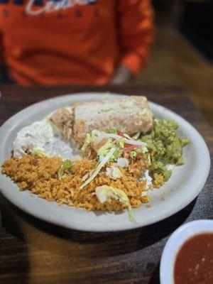 Chimi with chicken, double rice