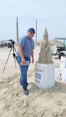 TV showed up for lesson area!