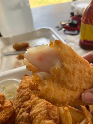 For the price, considering it's gone way up. Is under cooked! The fries suck.  This use to be my favorite neighborhood go to place.