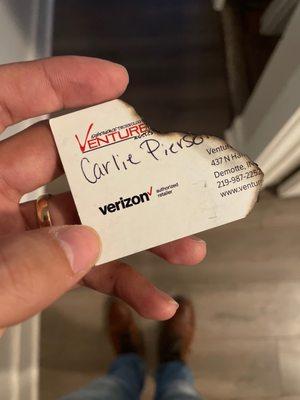 Venture Wireless, Verizon Authorized Retailer