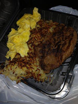 Frist, they got the order wrong. There is no pride in their work.