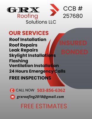 GRX Roofing Solutions