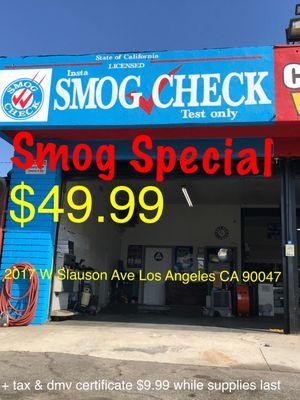 Insta Smog Check