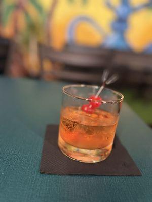 Old fashioned, with the most delicious cherries