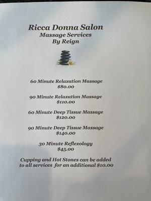 Healing Reign Massage
