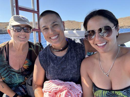 The snorkeling group!