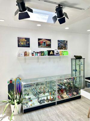 Headshop display