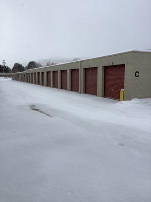 Large Climate Controlled Storage Units.