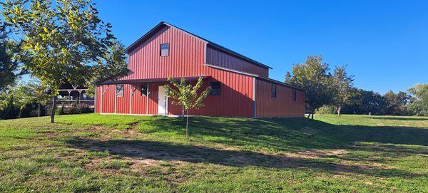 Groves' Barn from Garage Buildings