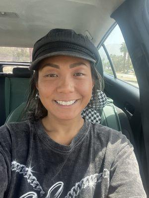 Perfect brows! Happy Customer!