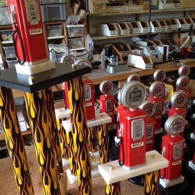 Custom Gas Pump Trophies for car shows (a big hit with the winners)