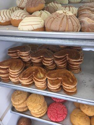 VERY fair QUALITY pan dulce. They don't always have a selection unfortunately, but I've noticed it's almost always fresh.