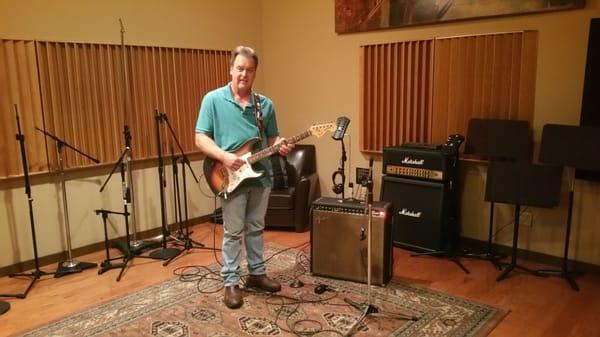 Recording at Nexus studio's state of the art facility...