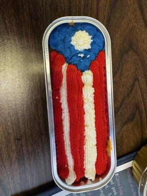 Super moist vanilla cake.