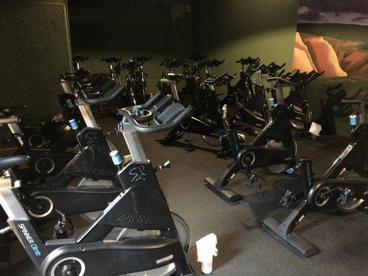 New spin bikes