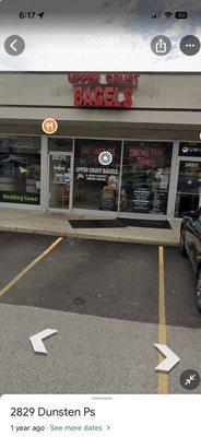 2831 Dundee rd. Note the address on the door and the name on the wall