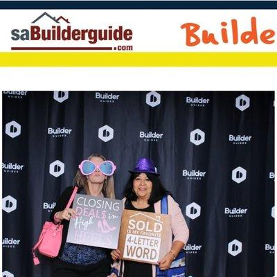 Having lots of fun at the Realtors Bash!