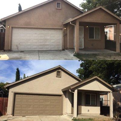 BEFORE / AFTER COOL LIFE ELASTOMERIC COATING