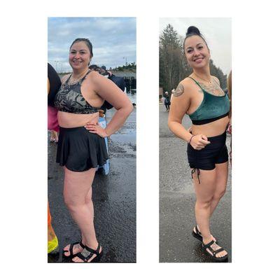Weight loss and physical transformation