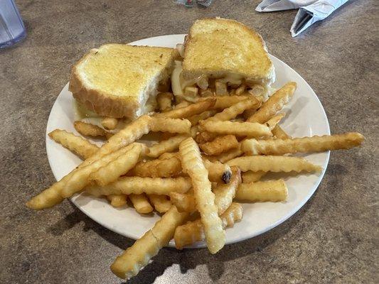 Pittsburgh Grilled Cheese