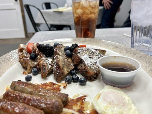 The monkey bread French toast