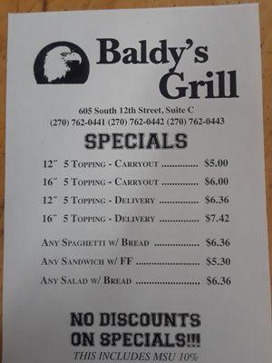 Baldy's Grill