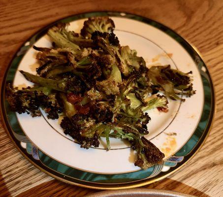 sprouting cauliflower