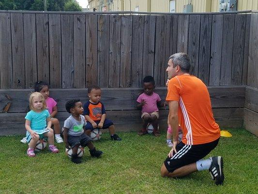 Soccer Shots Humble...loce the coach Dima!