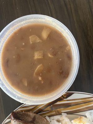 Beans that comes with 11 on the menu