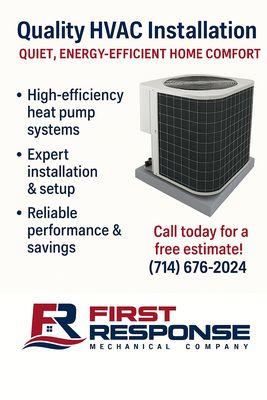 Call now for a clean, efficient, and professional installation!