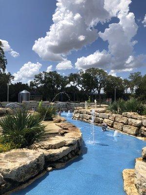 Splash pad at 9:30am