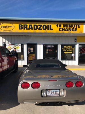 Bradzoil 10 Minute Change