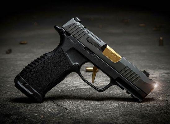 Reza did an amazing job installing my SIG gold trigger and barrel.