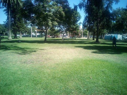 The walk in the park of the history of Spreckles the years that Spreckled had designed the  city of San Diego..