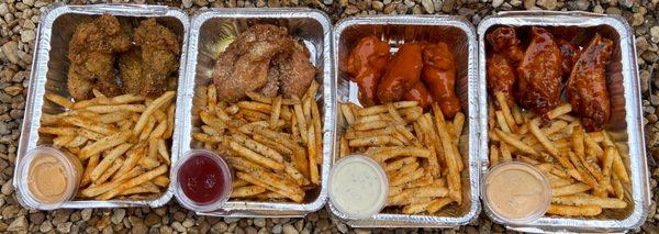Chicken Wings & Fries