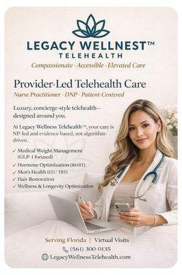 Legacy Wellness Telehealth