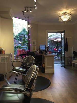 Hot pink lights are up for Breast Cancer Awareness Month