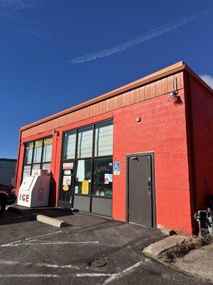 Outside of restaurant