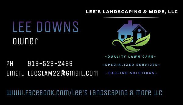 Lee’s Landscaping & More