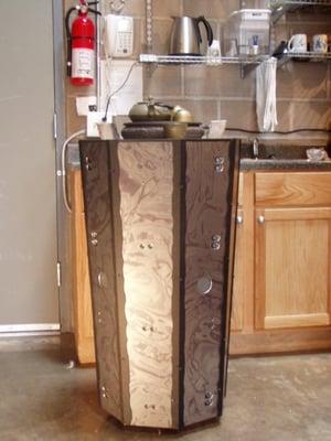 The Basic Service Level Robot (BSL) delivering tea.