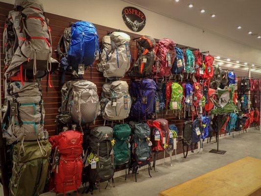 The Backpack Wall